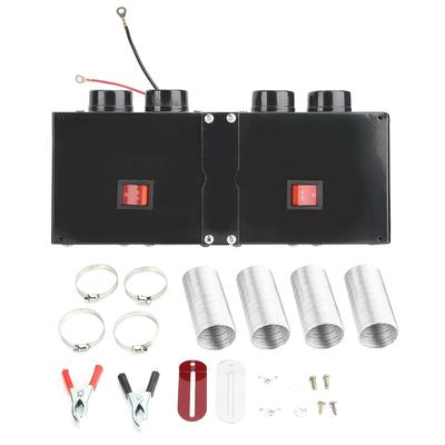 500W 4 Holes Car Vehicle Heater Defroster for Heating Air Purification Defrosting12V