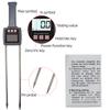 TK100 Portable Moisture Meter Digital Hygrometer Humidity Tester For Grains Chemical Plastic Granule Soap Powder Soil