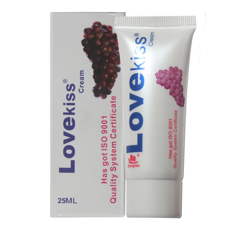 Lovekiss 25ML Wasserlösliches Gleitmittel mit Traubengeschmack für Erwachsene