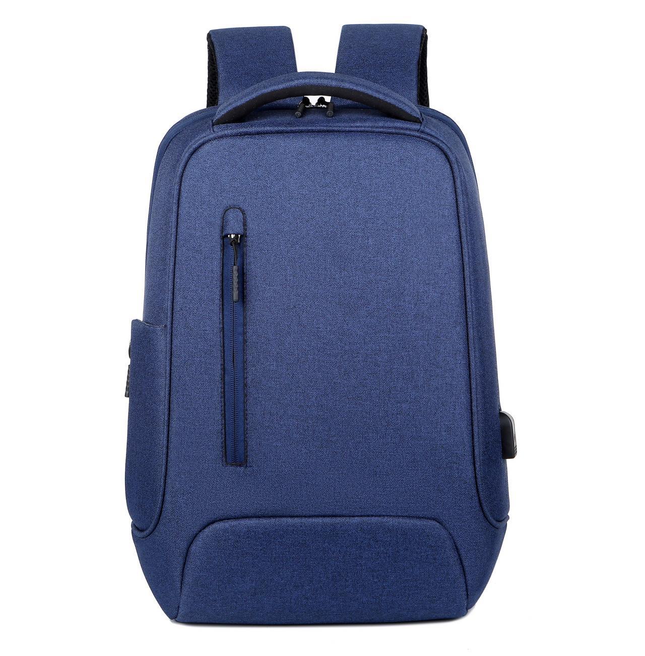 

Многофункциональный рюкзак для ноутбука 15,6 унисекс синий