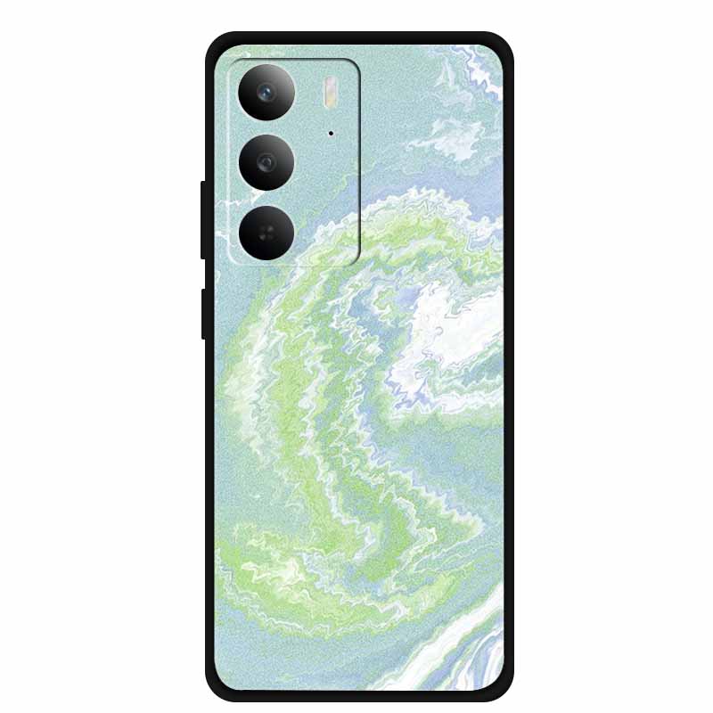 Cover per Realme C75 RMX3941 C75X 4G Posteriore Morbida in Silicone Colorata Lusso TPU Custodia Telefono C 75 Bumper Girly Gradiente Viola