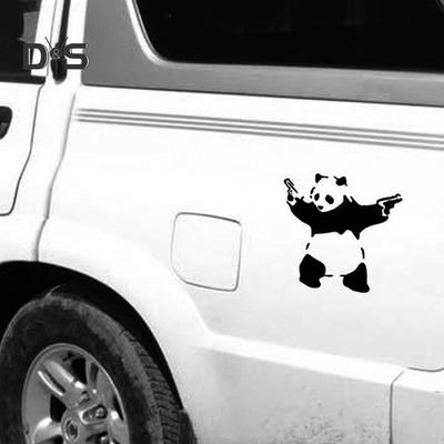 Car Accessories Cartoon Panda Animal Vinyl Decal Sticker Auto Car Window Wall Bumper Decor