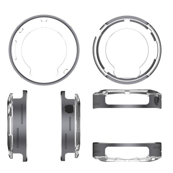 Watch Protective Case for CMF BY NOTHING Watch 3Pro Shockproof Metal Protector Bezel Round Watch Bumper Cover