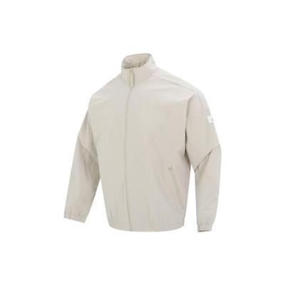 Einfarbige Sportliche Freizeit-Windjacke Herren Oberbekleidung Khaki IP4953