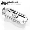 Hand Fatigue Relief Jar Opener Adjustable Mason Opener, Multifunctional Bottle Cap Remover Kitchen for Seniors Arthritis, Stainless Steel Tool