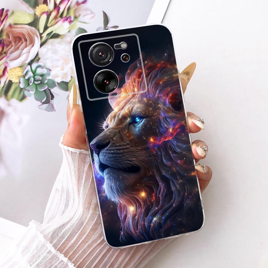 For Xiaomi Mi 13T Pro 5G Case Luxury Butterfly Tree Painted Cover Soft Silicone Phone Case For Xiaomi 13T Pro Mi13T Pro 5G Shell
