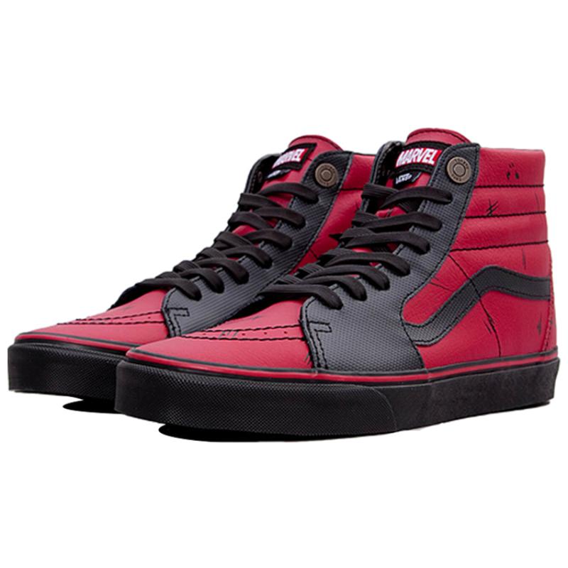 Vans SK8 Hi Marvel Deadpool Schwarz Rot Vans VA38GEUBJ