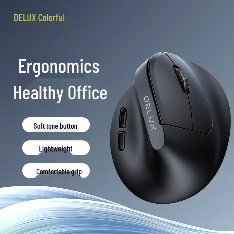 

Delux M618Air Легка Легка Ергономічна Вертикальна Миша