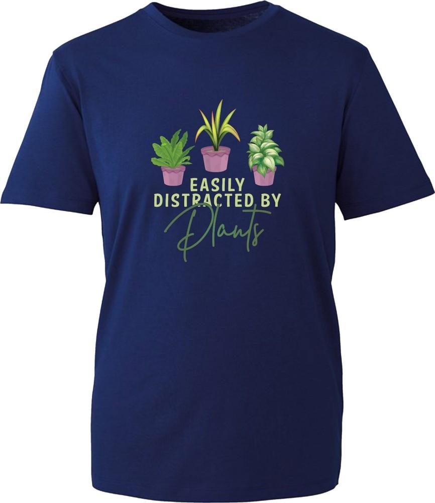 Easily Distracted By Plants Tshirt Gardener Gardening Plant Lover Garden Top S