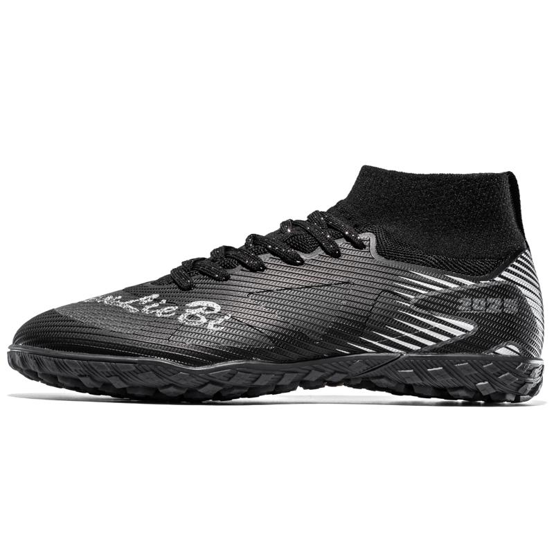 New Men Soccer Shoes Cleats Sneakers High-top Non-Slip Futsal High-quality Football Boots Grass Match Indoor -selling FG/TF