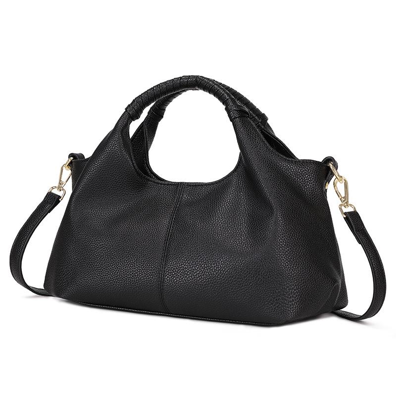 Europäische und amerikanische Retro Sommer Casual Weiches Leder Umhängetasche Ein Schulter Pendeltasche Modische Achseltasche Tragetasche