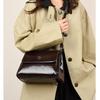 Spring New Fashion Simple Ladies Handbags PU Leather Light Luxury High-end Sense Solid Color Women's Tote Bag Versatile Commuter Buckle Crossbody Bags