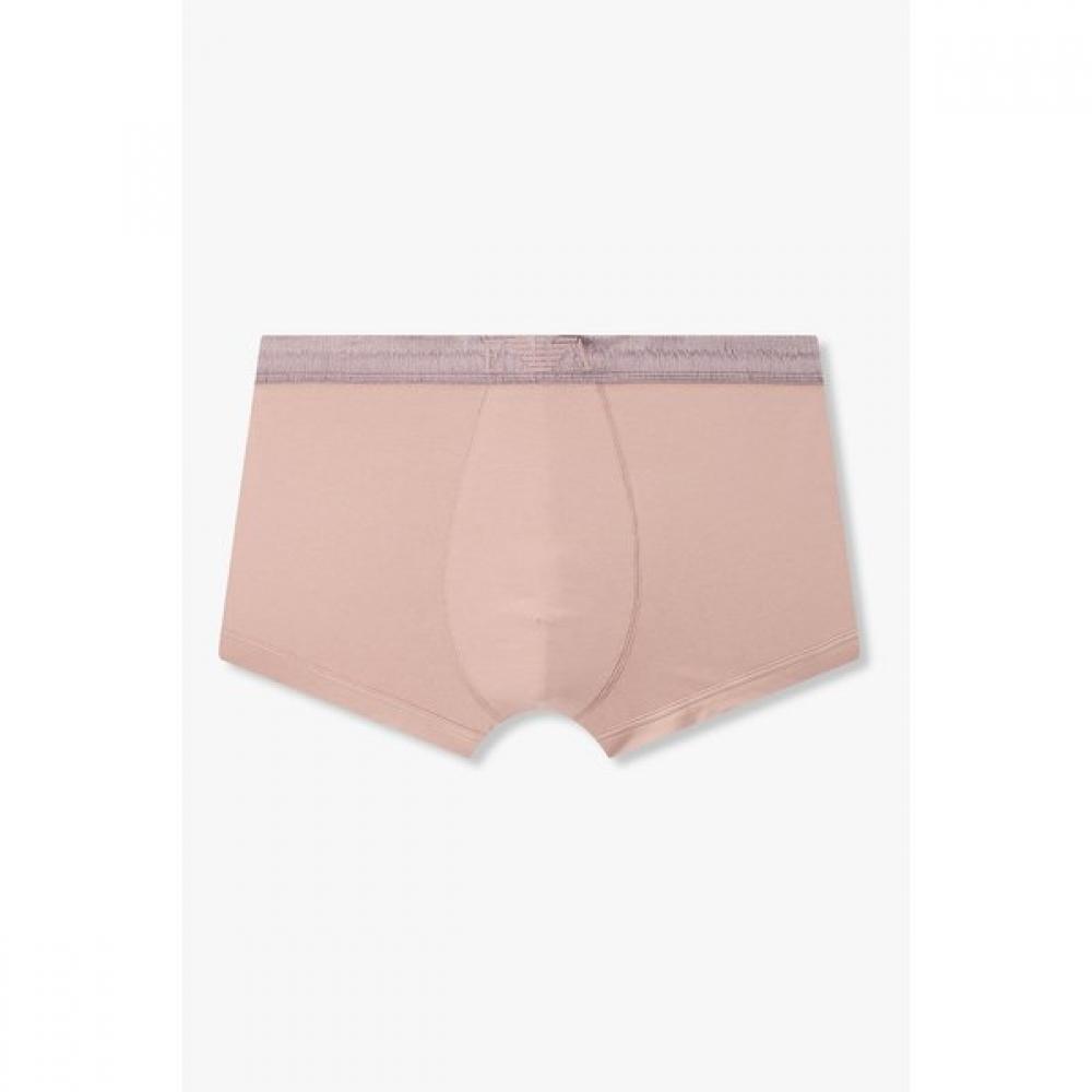 Emporio Armani Men S gloSSy Two Tone Logo drawerS 0816112058 S(95)