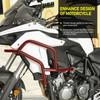 WOLFLINE for TRK502X Upper Engine Bumper for Benelli Bi500GS Upper Crash Bar Engine Guard for Benelli TRK502X Bi500GS 2021-2024