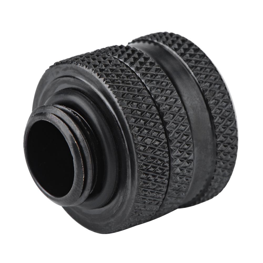 

Компрессионный фитинг для водяного охлаждения для жесткой акриловой трубки 10 * 14 мм (черный) чёрный