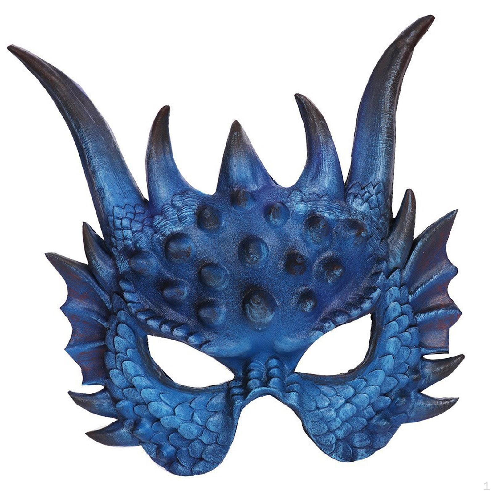 

Аксесуари до костюма на Хелловін Косплей Вбрання Маскарадні для вечірки Подарунки Фестиваль Dragon Face