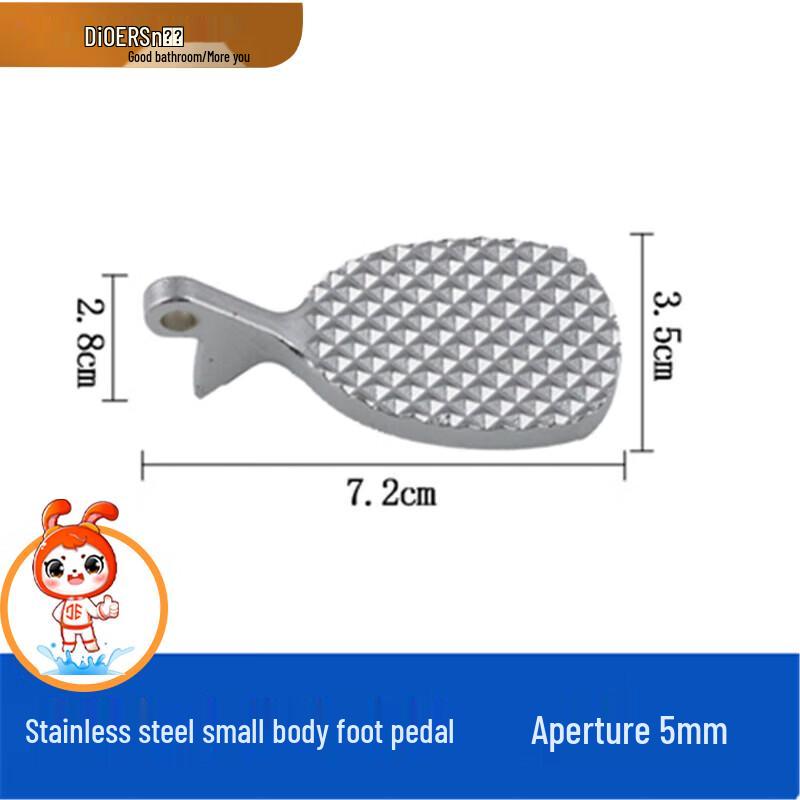 Deer Foot-Operated Toilet Flush Valve