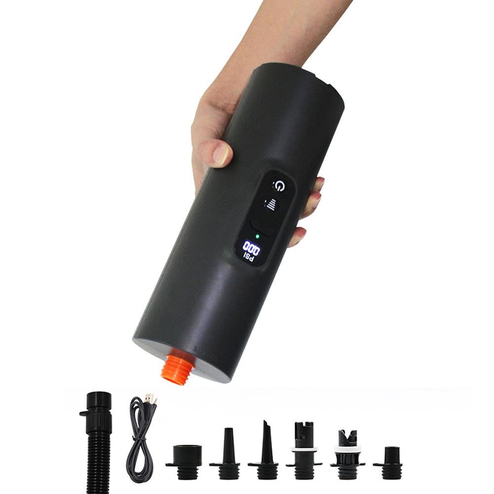 Насос для SUP-доски 10 PSI с автоотключением, электрический воздушный насос, цифровой дисплей, портативный воздушный компрессор для сапборда China Mainland