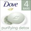 Dove Purifying Beauty Bar 4-pack, 425g, 1 Piece