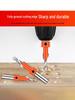 Woodworking Countersink Drill Bit Set: Precision Hole Opener and Screw Hole Beautification Tool.