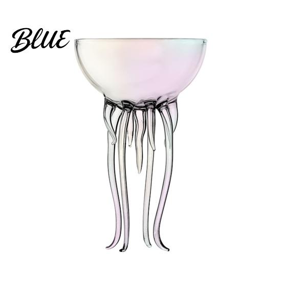 Home Bar Accessoires Octopus Tentakel Wijnglazen Kwallen Vorm Cocktailglas Artistiek Glaswerk voor Multifunctioneel Glas Wijnkoeler