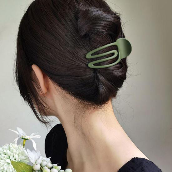 Women Hair Clips Non-fading Anti-slip Teeth Back Head Hair Claw