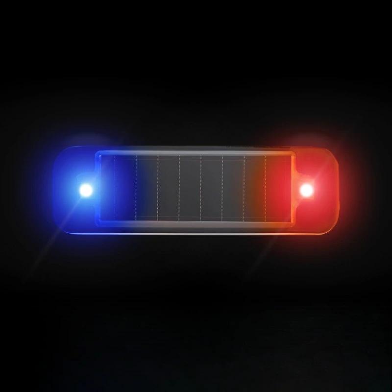 1PC LED Solar Decorative Light, Suitable for Cars, Motorcycles, Bicycles Driving Flashlight