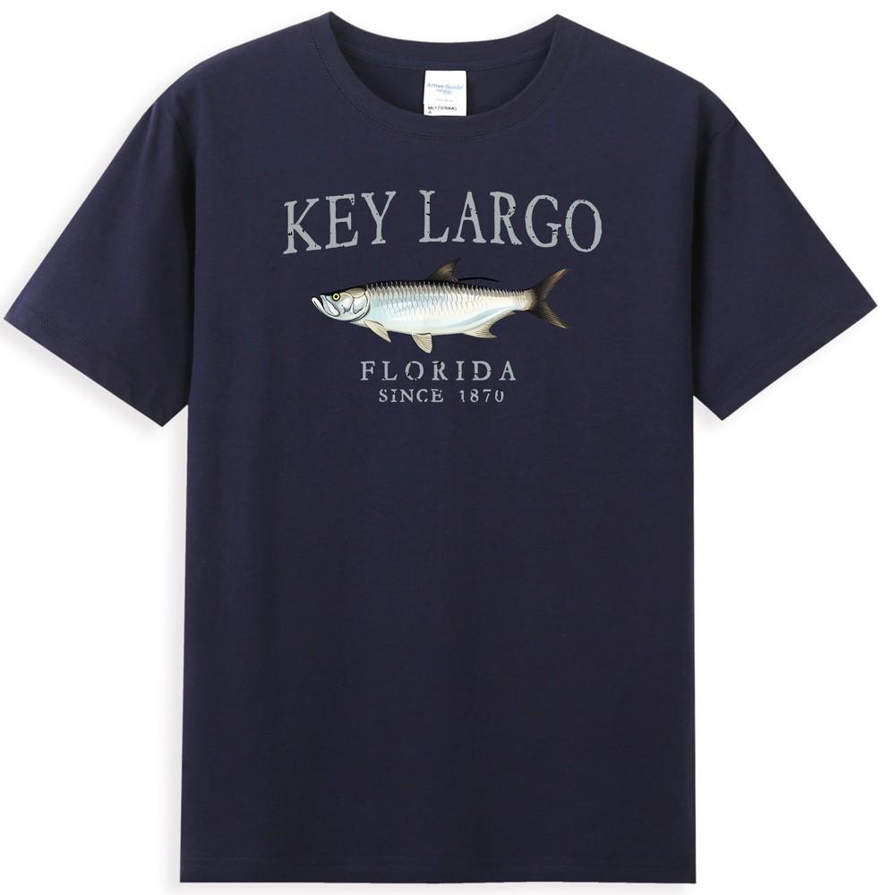 Key Largo Florida Tarpon Fishing Since 1870 Unisexs TShirt S