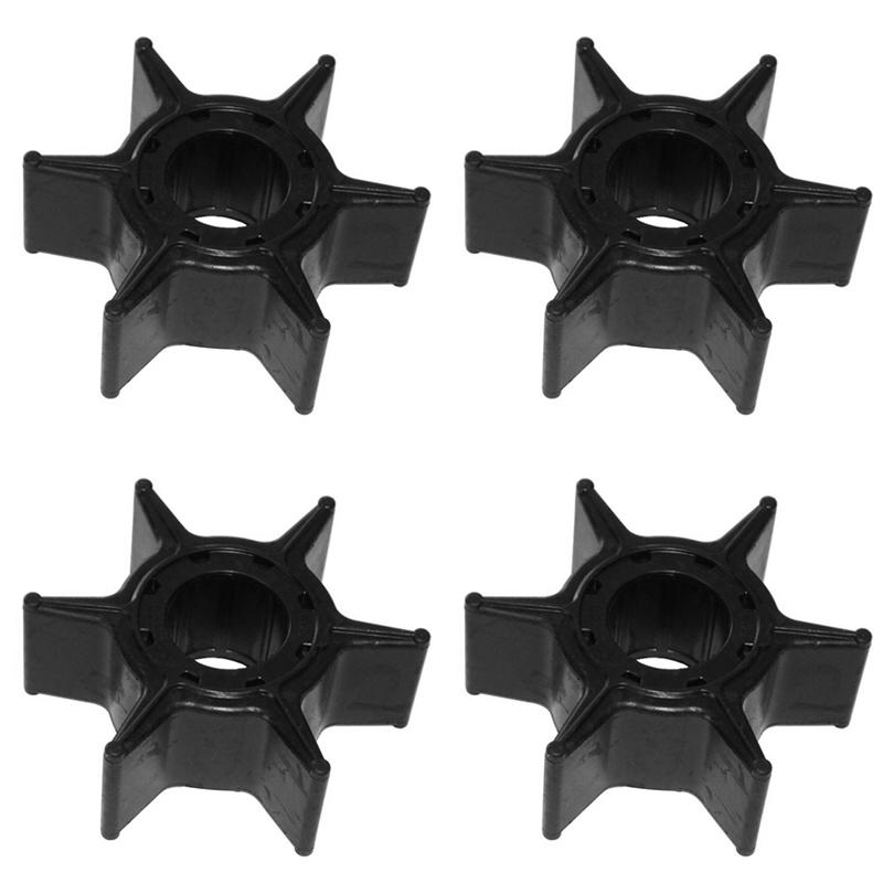 

4X 6H4-44352-02-00 6H4-44352-02 Outboard Water Pump Impeller For 25/30/40/50HP Sierra 18-3068 6H444350 чёрный