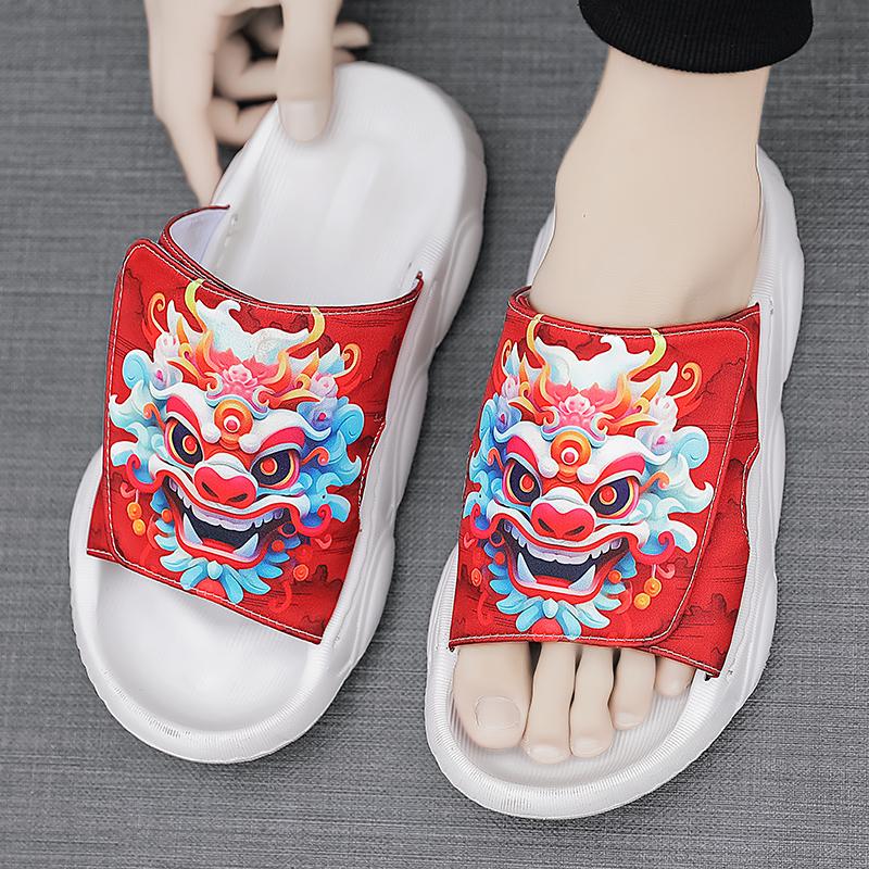 38-44 New Street Fashion Summer Slippers Men Casual Outdoor Beach Casual Shoes for Men Platform Sandals Boy Shoes Free Shipping