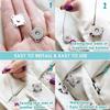 10/5/1Set Metal Magnetic Snap Button Invisible Sew-on Clasps, Lock Fasteners for Purse Bags Clothes DIY Craft Sewing Accessories