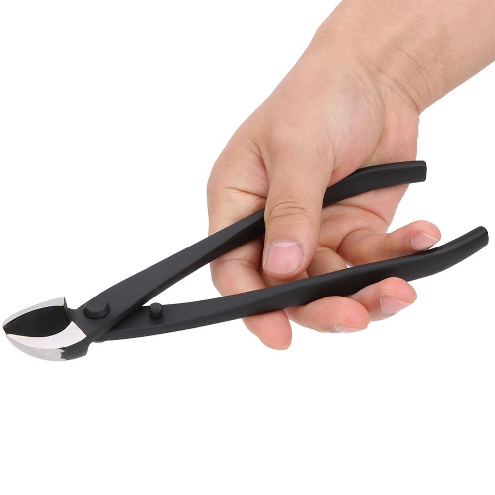 Manganese Steel Bonsai Branch Cutter Black Gardening Scissors Shears Durable Pruning Shears Tool