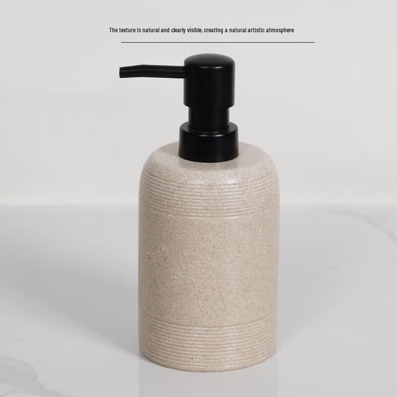Resin Sandstone Press Vacuum Dispenser Bottle
