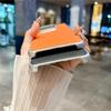 Solid Color Lychee Pattern Leather Phone Casing For Honor Power Strong Magnetic Wireless Charging Luxury Hard Shockproof Cover