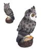 Owl Resin Ornaments Fine Workmanship Lovely Image Widely Used Home Decoration for Courtyards Porches