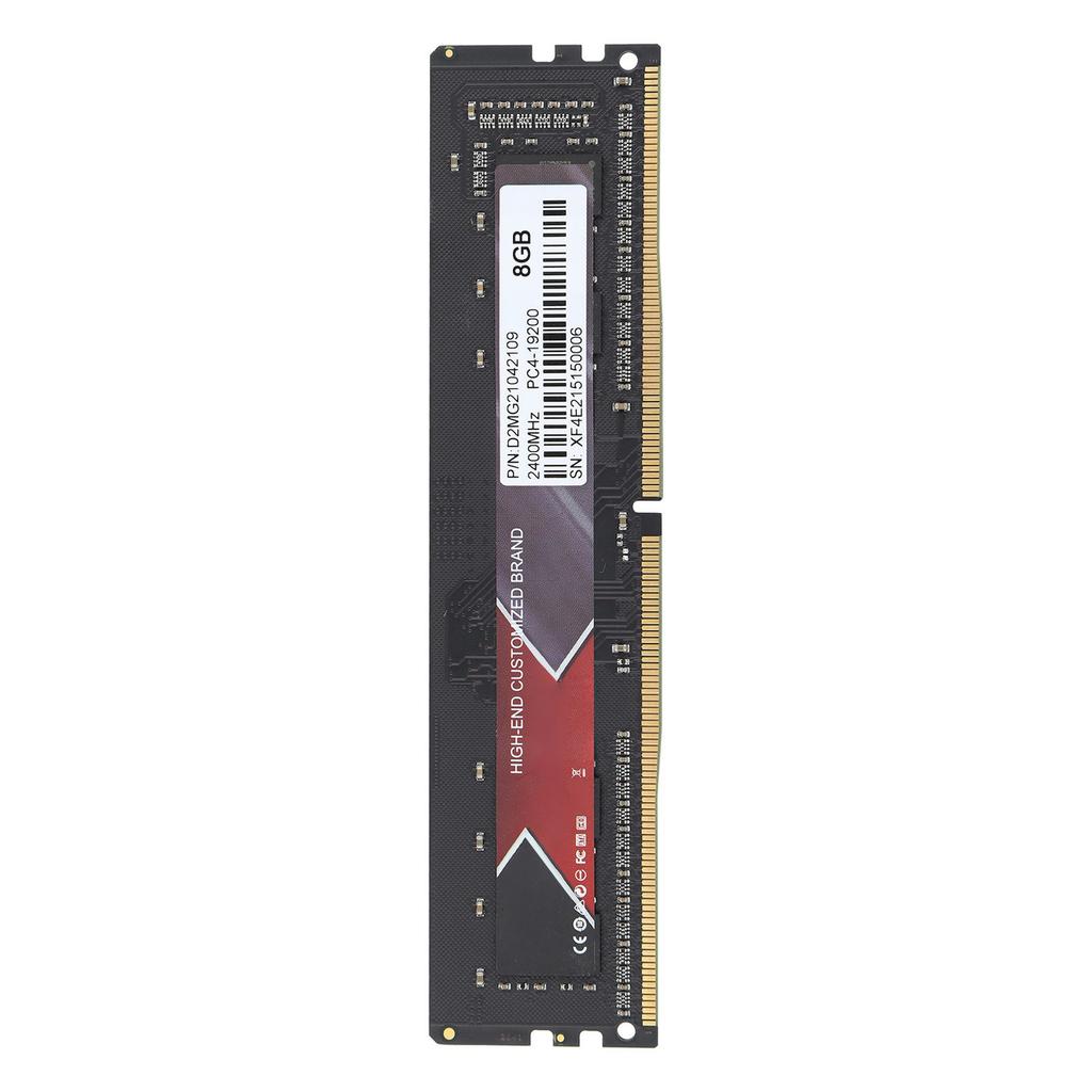 DDR4 RAM Slim Aluminum High Performance PCB DDR4‑2400MHz PC4‑19200 Desktop Memory