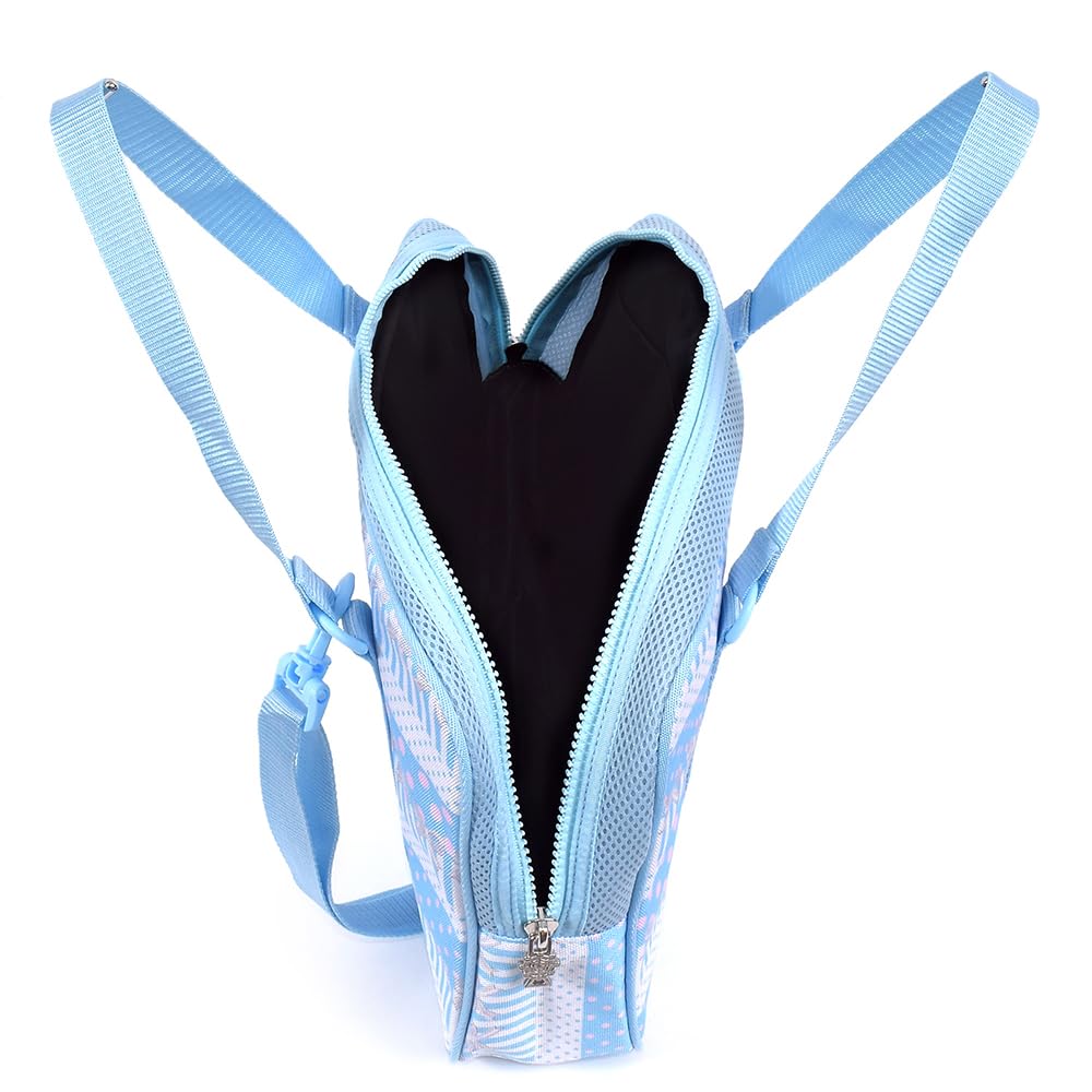 COLORFUL CANDY STYLE Calligraphy Set PET Enchanted by Polka Dots and Lace Ribbon NN103010 - (Light Blue)