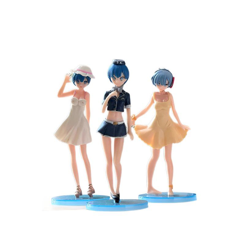 From Zero To Hero: 6 Rem Nurse Outfits - Emilia Camisole Dresses for Figurine Models