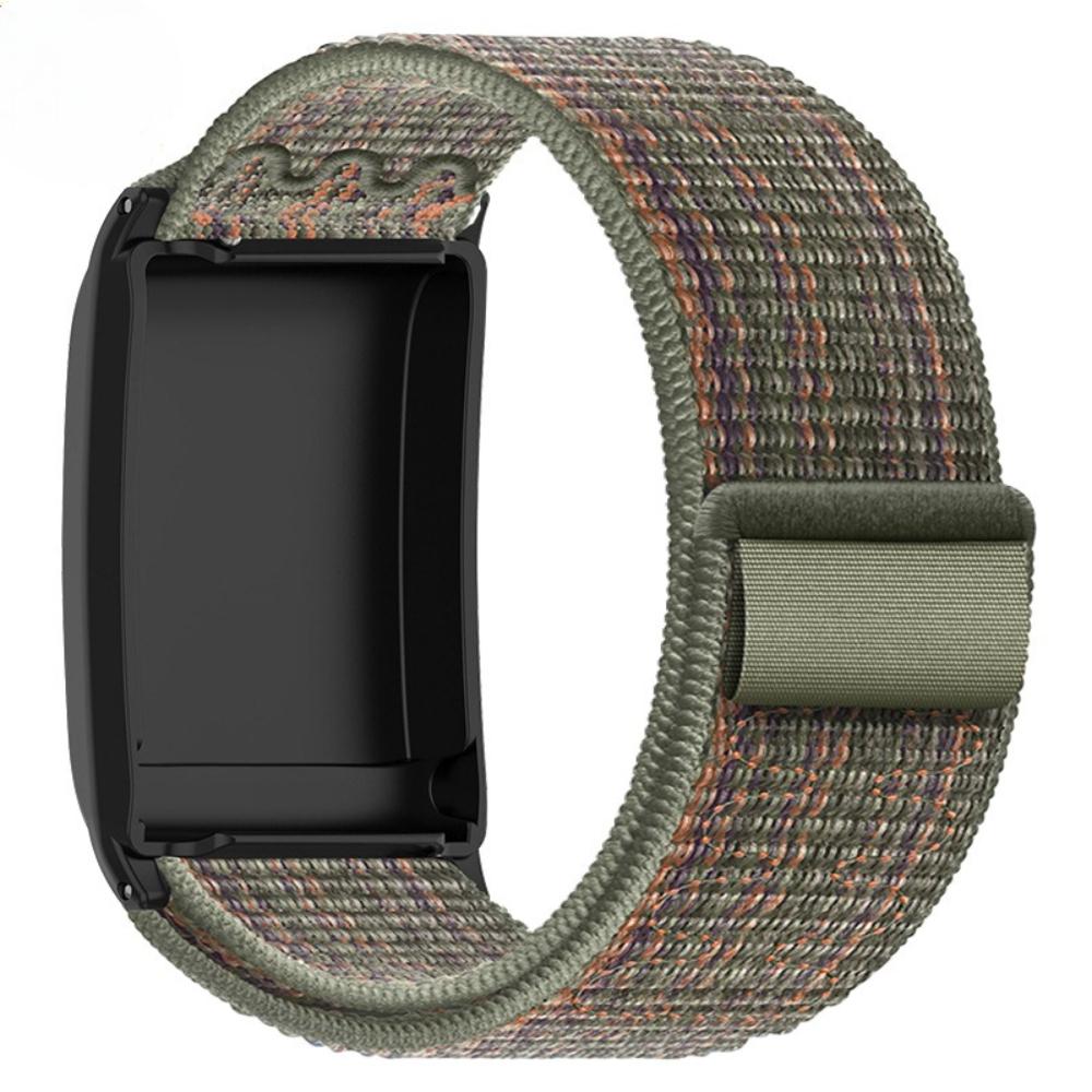 Nylonklockarmband för Whoop 5.0 Armband Vävtyg Klockarmband med Skydd för Whoop 4.0 Sportarmband Magnetiskt Band