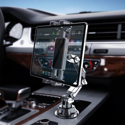 Verbesserte Halterung Handyhalterung Verstellbarer Langer Arm Auto-Handyhalter für Getränkehalter, Universeller 360° drehbarer Tablet- & Smartphone-Halter
