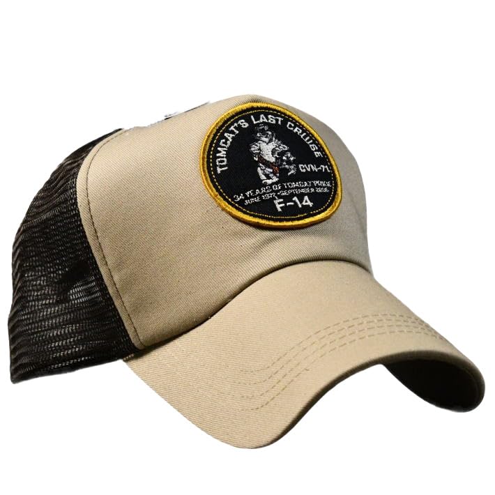 

AVIREX Top Gun Tomcat Сетчатый Сукаджан Бренд 7986794 Кепка, Куртка, Вышивка, Имя, (JP, Размеры 57.0 см, 59.0 см, [B] TOMCAT_80973900-74_BE)