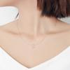 FANCIME 18K Gold Diamond Cat Necklace for Crescent Moon and Star Perfect for and Gift Wrapping Included Women, Design, Birthdays, Anniversaries,