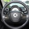 For Mercedes-Benz smart 451 Fortwo 2009-2015 ABS Carbon Fiber Car Steering Wheel Decorative Frame Cover Sticker Car Accessory