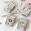 Clear Pocket Mini Photo Album Mini Size Album Keychain High Appearance Book Bag Pendant  Daily Use