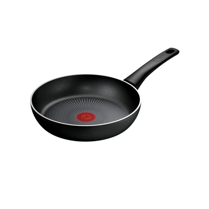 Poêle - TEFAL - Force 24cm - Antiadhésif sans PFOA - Titanium 2X - Tous feux dont induction