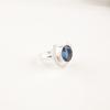 London Blue Topaz Gemstone 925 Sterling Silver Handmade Jewelry Ring For Love RR-48-13