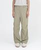 Beulaunyadeu Washed Parachute Pants, Dark Beige