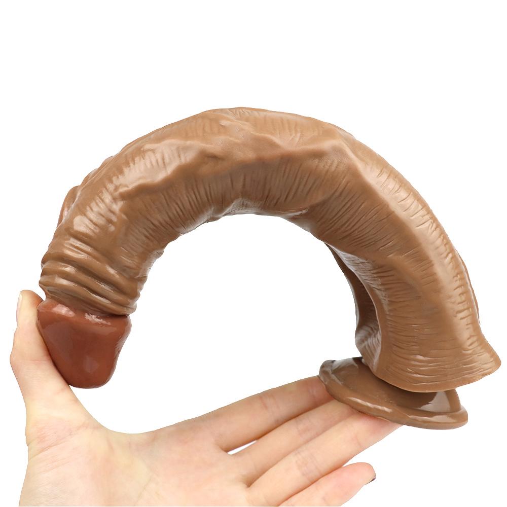 Kobiety Dildo G-punkt Masaż Masturbacja Realistyczne Odczucie Prawdziwy Penis Seks-Zabawki Dla Dorosłych Erotyczne Narzędzie