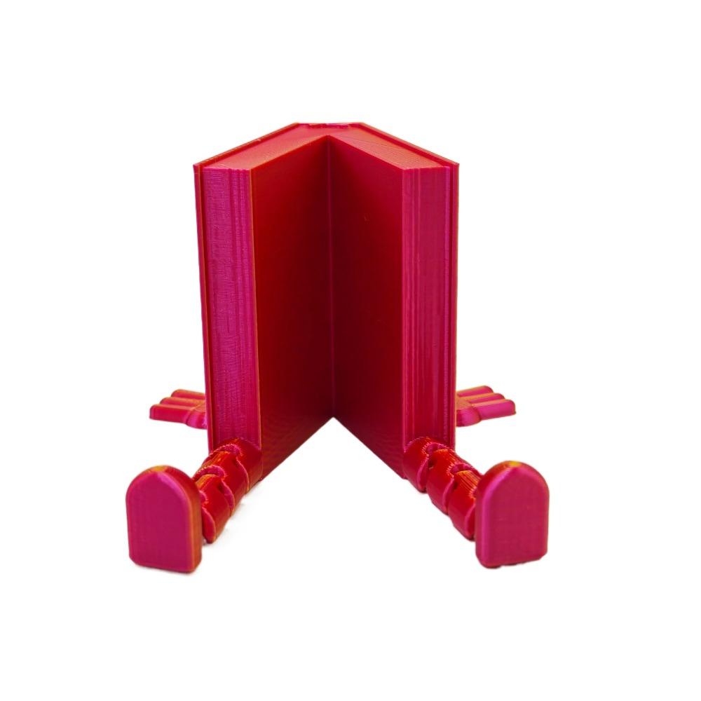 

Подвижный шарнирный компаньон для книги Подвижная шарнирная 3D-печатная фигурка Подвижная шарнирная декоративная фигурка Шарнирная фигурка