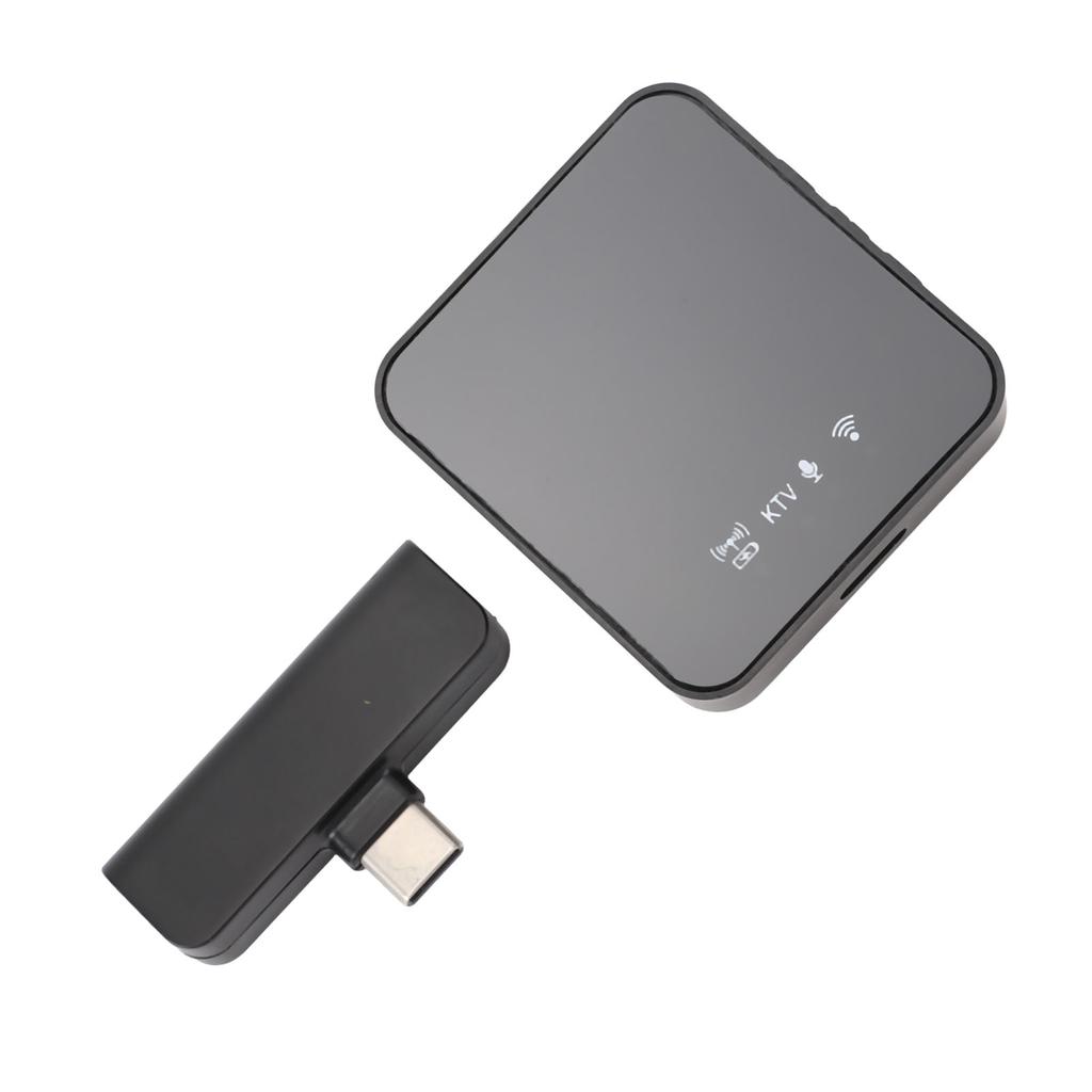 Wireless Lavalier Microphone Noise Cancelling Lapel Microphone for Video Recording Vlogging Interview Type C